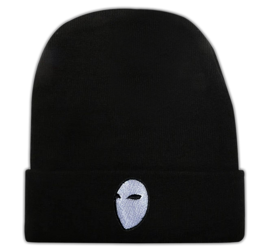 Black Logo Beanie